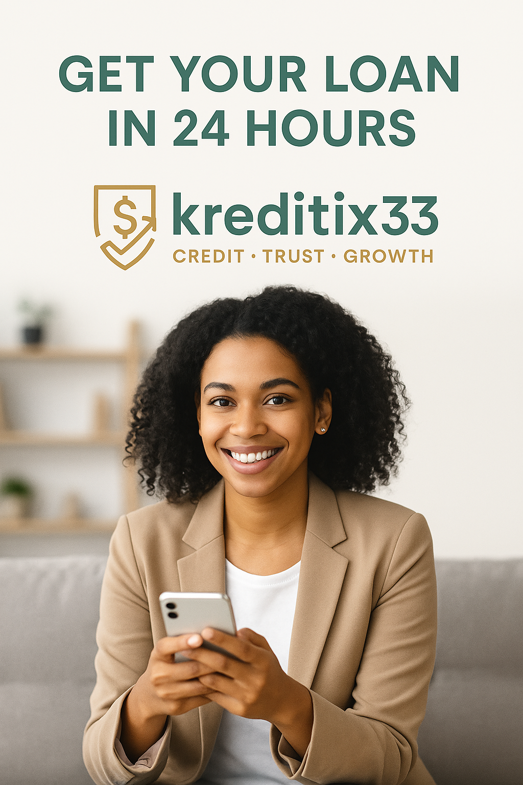 Obtenez votre prêt en 24h avec Kreditix33